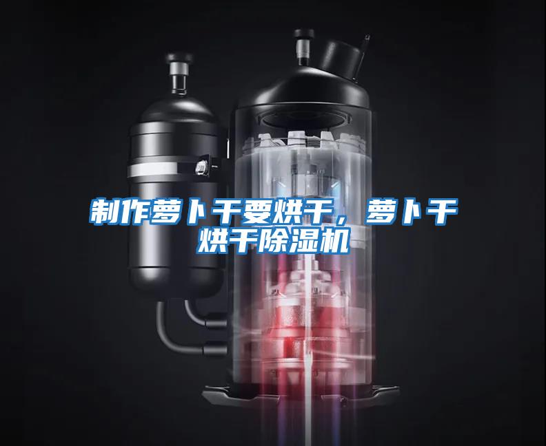 制作蘿卜干要烘干，蘿卜干烘干除濕機