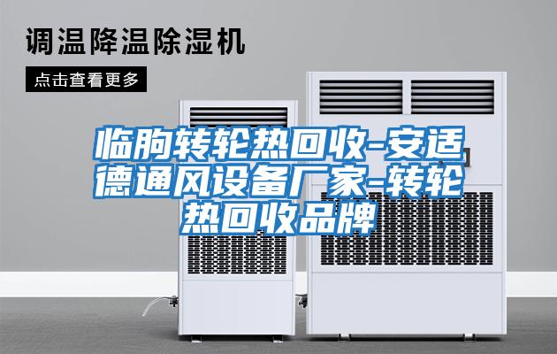 臨朐轉輪熱回收-安適德通風(fēng)設備廠(chǎng)家-轉輪熱回收品牌