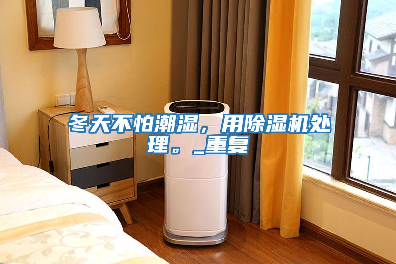 冬天不怕潮濕，用除濕機處理。_重復
