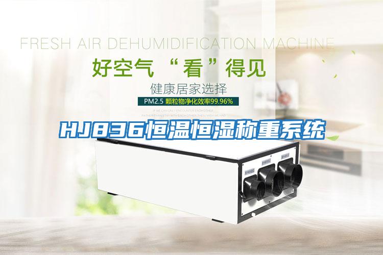 HJ836恒溫恒濕稱(chēng)重系統
