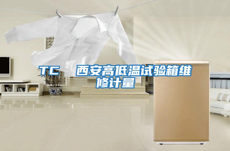 TC  西安高低溫試驗箱維修計量