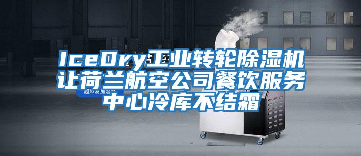 IceDry工業(yè)轉輪除濕機讓荷蘭航空公司餐飲服務(wù)中心冷庫不結霜