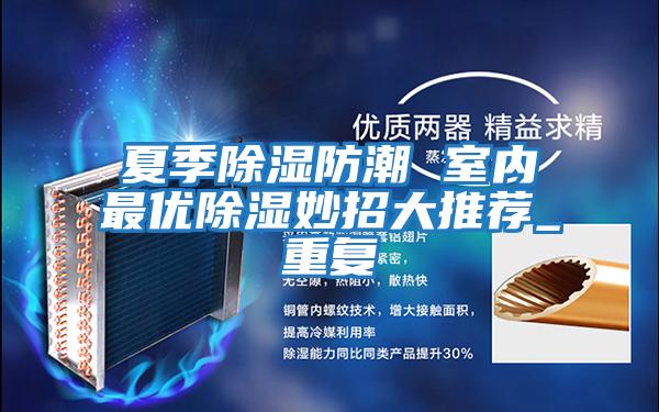 夏季除濕防潮 室內最優(yōu)除濕妙招大推薦_重復