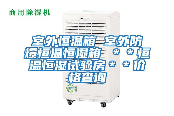 室外恒溫箱 室外防爆恒溫恒濕箱 ＊＊恒溫恒濕試驗房＊＊價(jià)格查詢(xún)