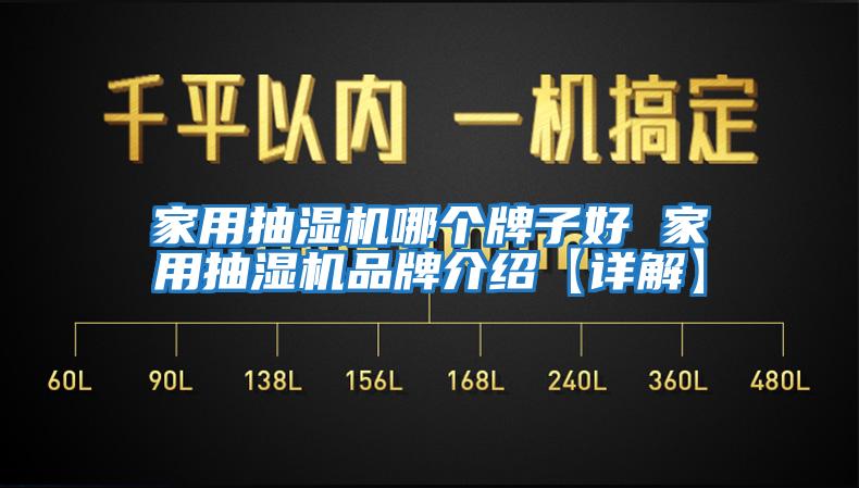 家用抽濕機哪個(gè)牌子好 家用抽濕機品牌介紹【詳解】