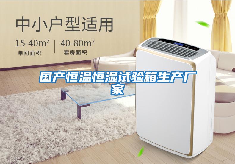 國產(chǎn)恒溫恒濕試驗箱生產(chǎn)廠(chǎng)家