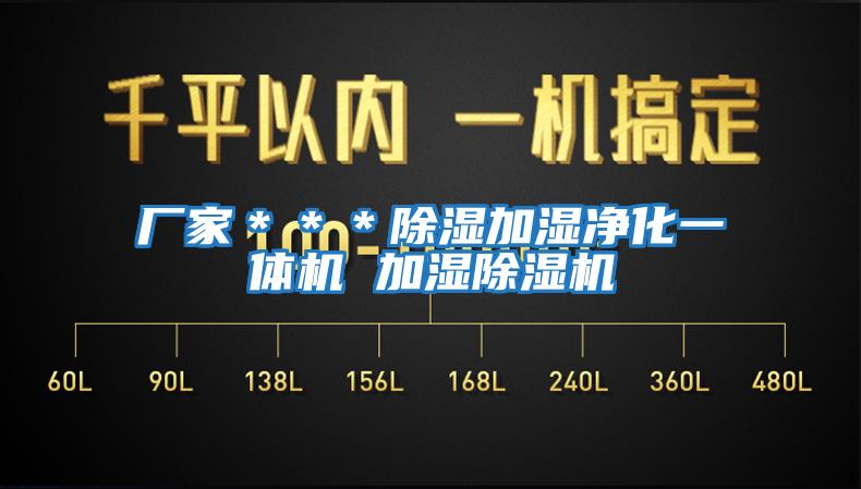 廠(chǎng)家***除濕加濕凈化一體機 加濕除濕機