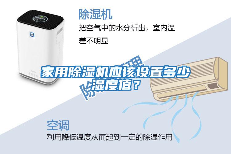 家用除濕機應該設置多少濕度值？