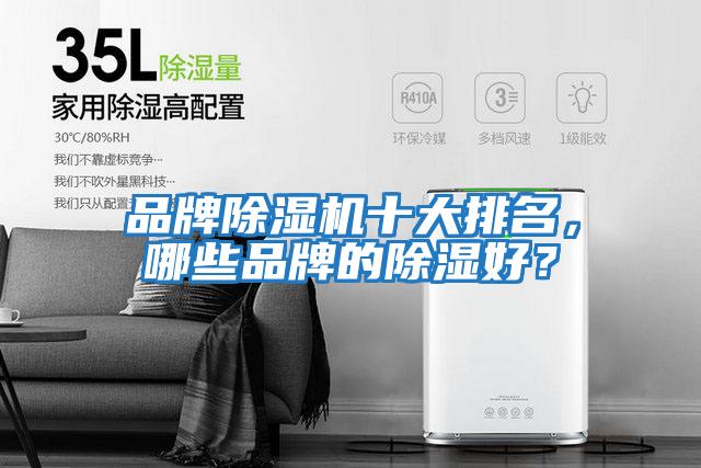 品牌除濕機十大排名，哪些品牌的除濕好？
