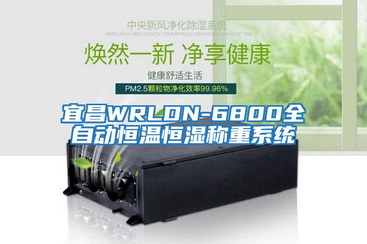 宜昌WRLDN-6800全自動(dòng)恒溫恒濕稱(chēng)重系統
