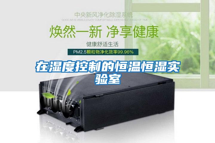 在濕度控制的恒溫恒濕實(shí)驗室