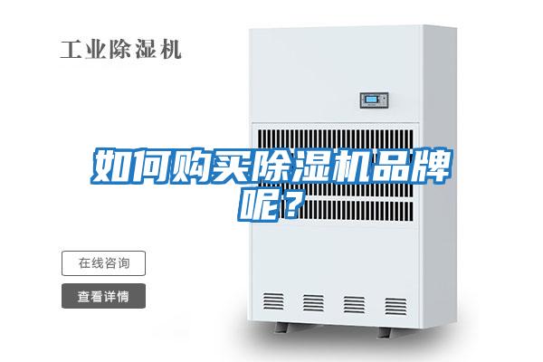 如何購買(mǎi)除濕機品牌呢？