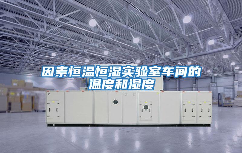 因素恒溫恒濕實(shí)驗室車(chē)間的溫度和濕度