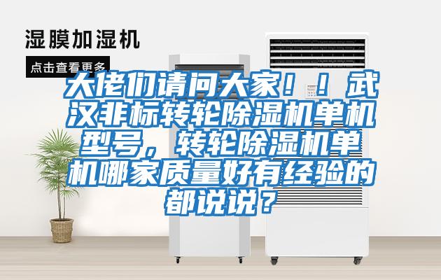 大佬們請問(wèn)大家??！武漢非標轉輪除濕機單機型號，轉輪除濕機單機哪家質(zhì)量好有經(jīng)驗的都說(shuō)說(shuō)？