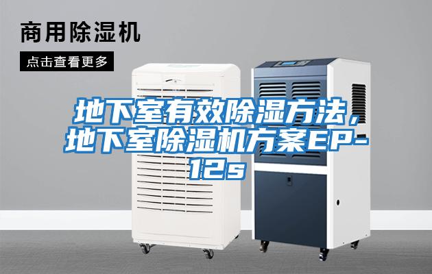 地下室有效除濕方法，地下室除濕機方案EP-12s