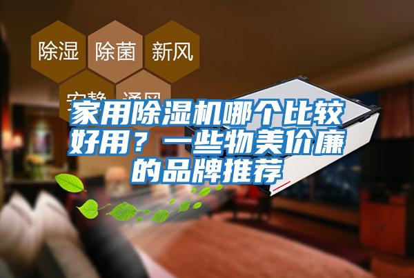 家用除濕機哪個(gè)比較好用？一些物美價(jià)廉的品牌推薦