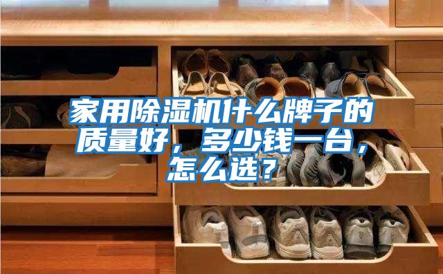 家用除濕機什么牌子的質(zhì)量好，多少錢(qián)一臺，怎么選？