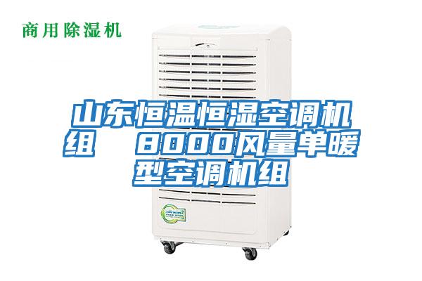 山東恒溫恒濕空調機組  8000風(fēng)量單暖型空調機組