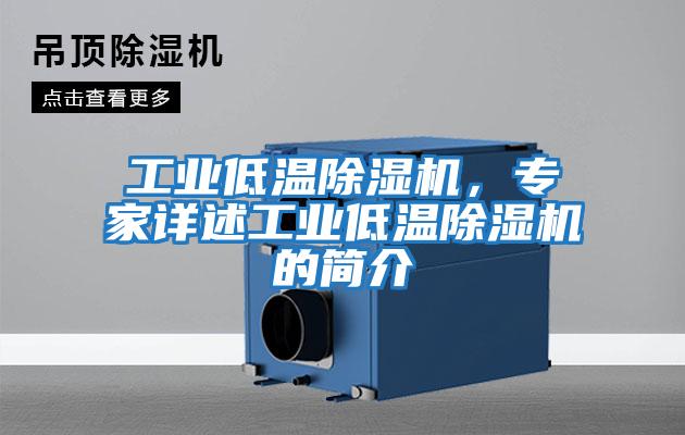 工業(yè)低溫除濕機，專(zhuān)家詳述工業(yè)低溫除濕機的簡(jiǎn)介
