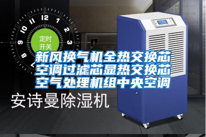 新風(fēng)換氣機全熱交換芯空調過(guò)濾芯顯熱交換芯空氣處理機組中央空調