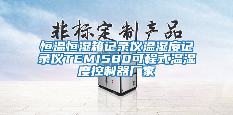 恒溫恒濕箱記錄儀溫濕度記錄儀TEMI580可程式溫濕度控制器廠(chǎng)家