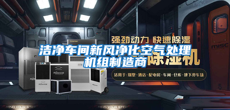 潔凈車(chē)間新風(fēng)凈化空氣處理機組制造商