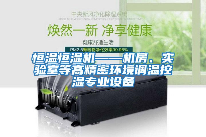 恒溫恒濕機——機房、實(shí)驗室等高精密環(huán)境調溫控濕專(zhuān)業(yè)設備