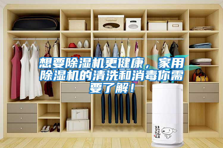 想要除濕機更健康，家用除濕機的清洗和消毒你需要了解！