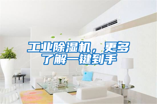 工業(yè)除濕機，更多了解一鍵到手