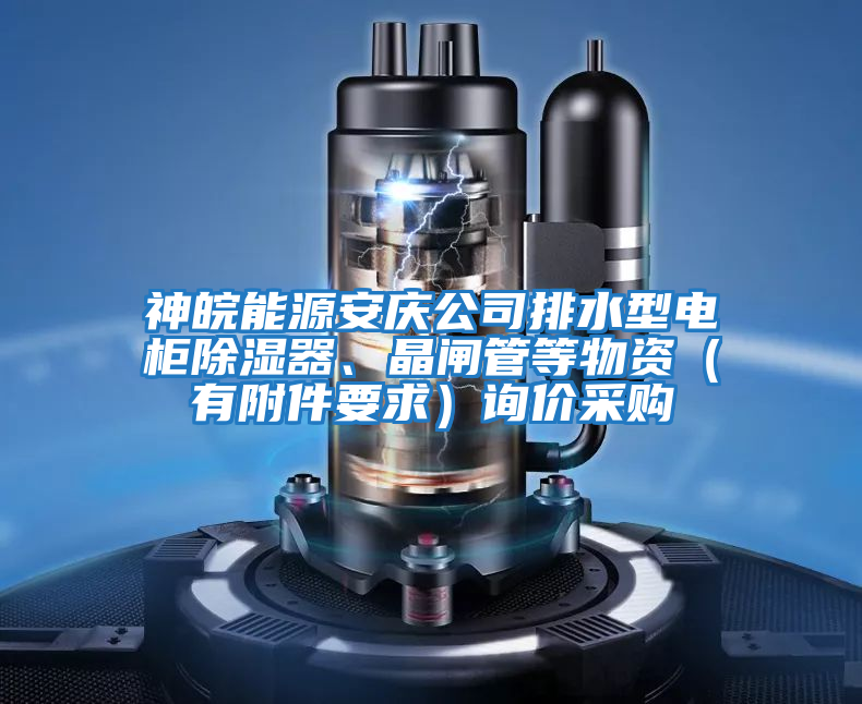 神皖能源安慶公司排水型電柜除濕器、晶閘管等物資（有附件要求）詢(xún)價(jià)采購