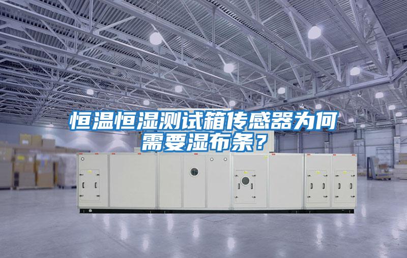 恒溫恒濕測試箱傳感器為何需要濕布條？