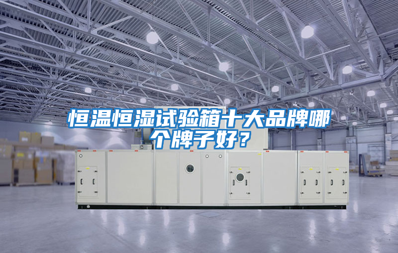 恒溫恒濕試驗箱十大品牌哪個(gè)牌子好？
