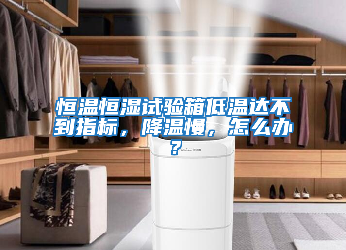恒溫恒濕試驗箱低溫達不到指標，降溫慢，怎么辦？