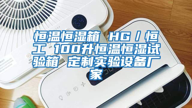 恒溫恒濕箱 HG/恒工 100升恒溫恒濕試驗箱 定制實(shí)驗設備廠(chǎng)家