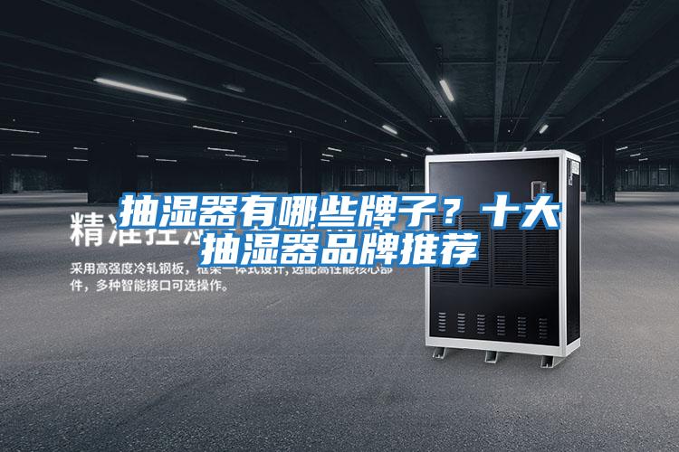 抽濕器有哪些牌子？十大抽濕器品牌推薦