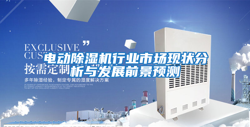 電動(dòng)除濕機行業(yè)市場(chǎng)現狀分析與發(fā)展前景預測