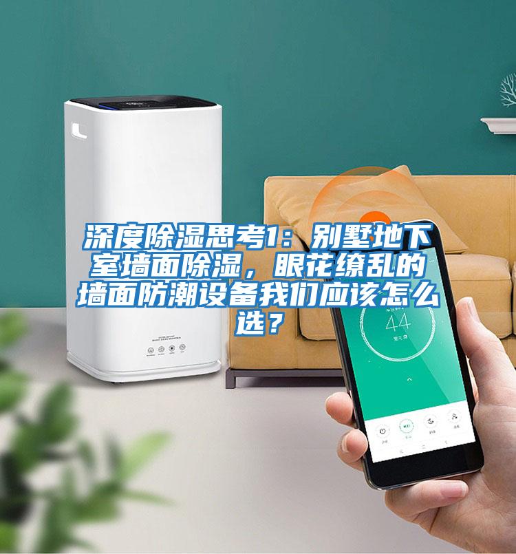 深度除濕思考1：別墅地下室墻面除濕，眼花繚亂的墻面防潮設備我們應該怎么選？