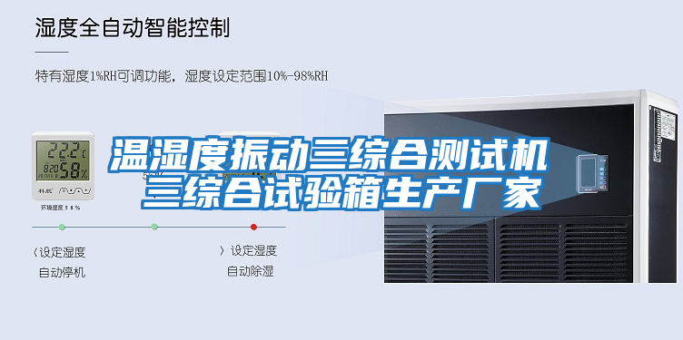 溫濕度振動(dòng)三綜合測試機 三綜合試驗箱生產(chǎn)廠(chǎng)家