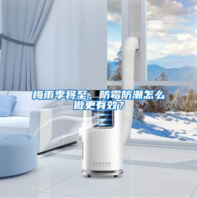 梅雨季將至，防霉防潮怎么做更有效？