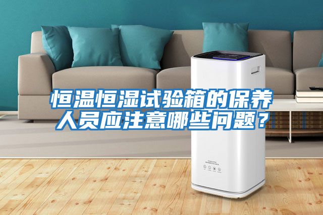 恒溫恒濕試驗箱的保養人員應注意哪些問(wèn)題？
