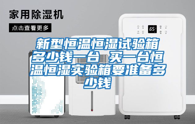 新型恒溫恒濕試驗箱多少錢(qián)一臺 買(mǎi)一臺恒溫恒濕實(shí)驗箱要準備多少錢(qián)