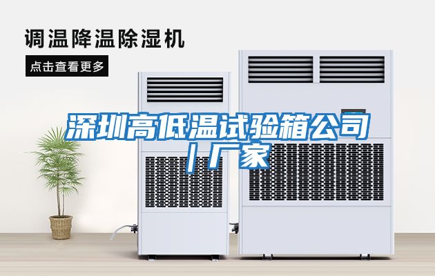 深圳高低溫試驗箱公司｜廠(chǎng)家