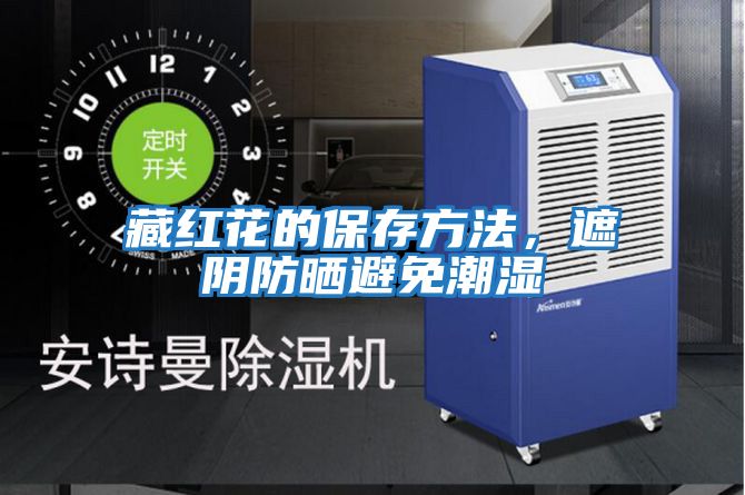 藏紅花的保存方法，遮陰防曬避免潮濕