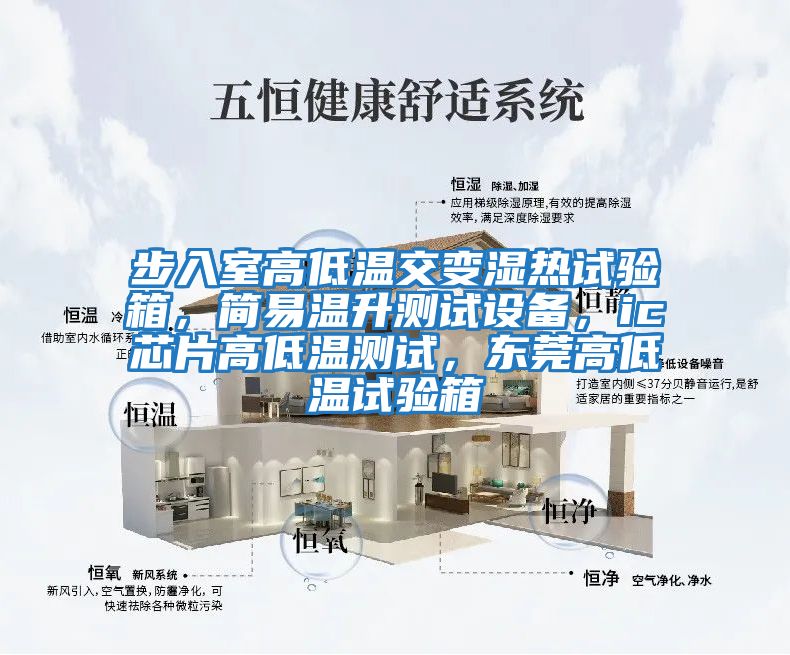 步入室高低溫交變濕熱試驗箱，簡(jiǎn)易溫升測試設備，ic芯片高低溫測試，東莞高低溫試驗箱