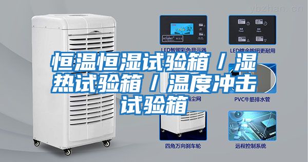 恒溫恒濕試驗箱/濕熱試驗箱/溫度沖擊試驗箱