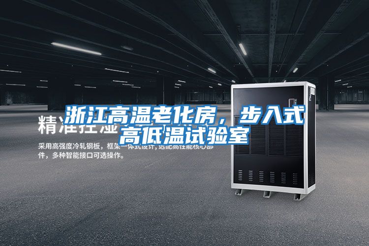 浙江高溫老化房，步入式高低溫試驗室