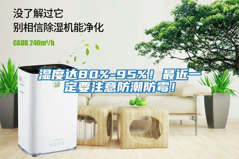 濕度達80%-95%！最近一定要注意防潮防霉！
