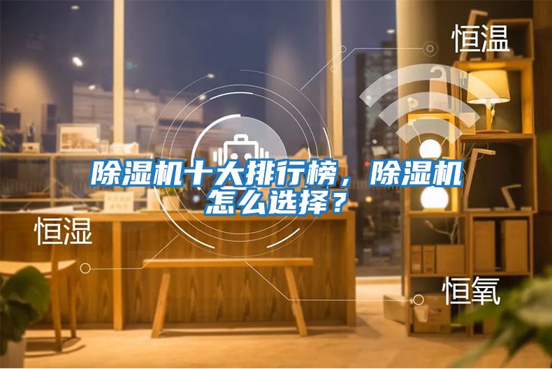 除濕機十大排行榜，除濕機怎么選擇？
