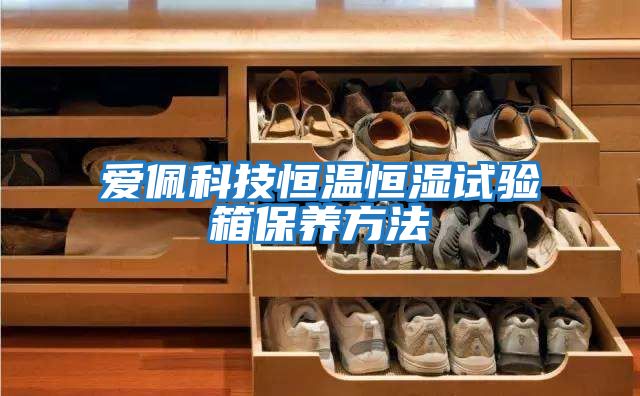 愛(ài)佩科技恒溫恒濕試驗箱保養方法