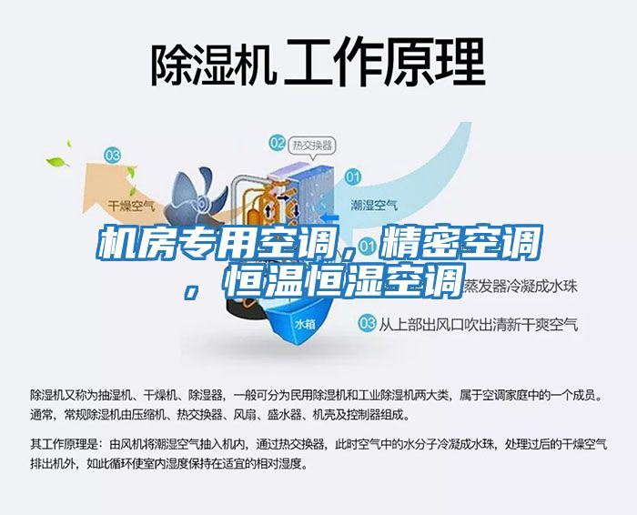 機房專(zhuān)用空調，精密空調，恒溫恒濕空調